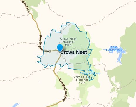 Crows Nest Qld Meals on Wheels Service Area Map Crows Nest Qld Meals on Wheels service the Crows Nest area and surrounds